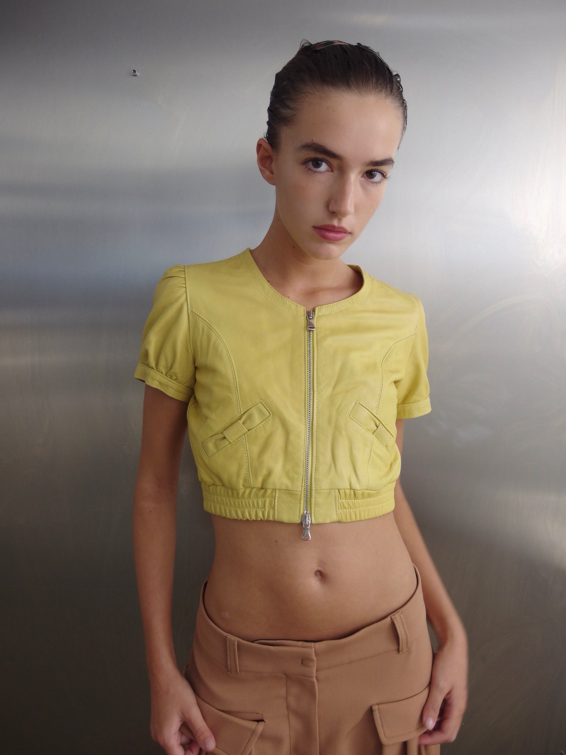 Leather Bolero