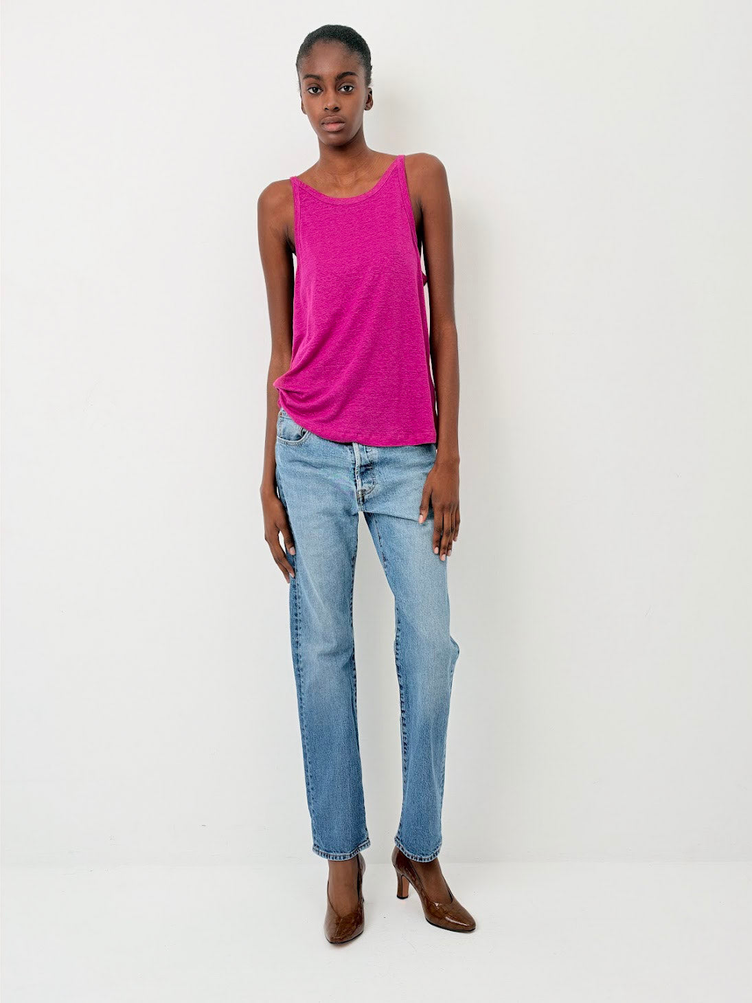 Linen Tank Top