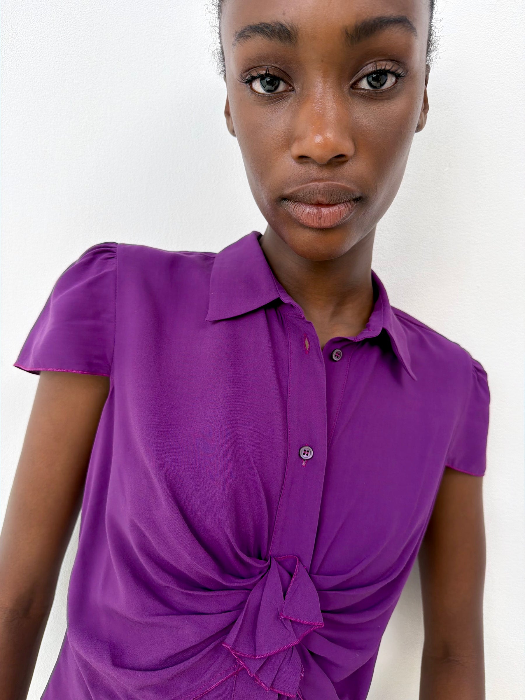 Prada Purple Shirt