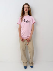 Beige Leather Pants thumbnail 1