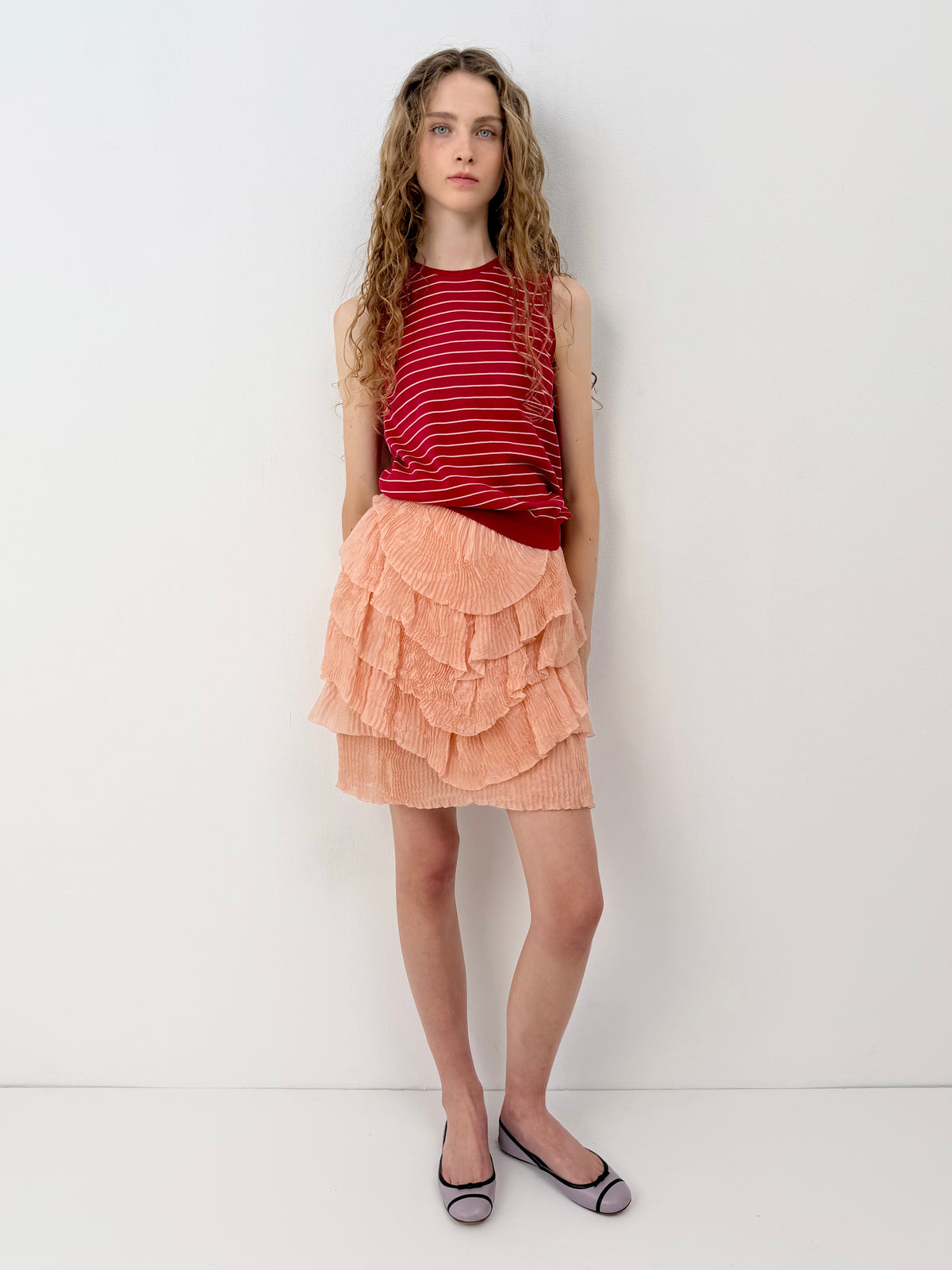 Chanel Silk Skirt