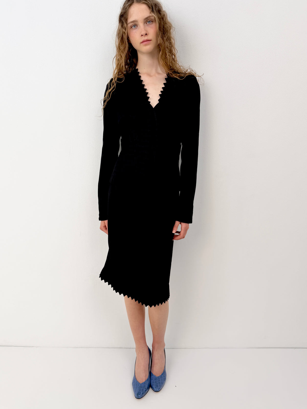 Galliano Black Notched Set