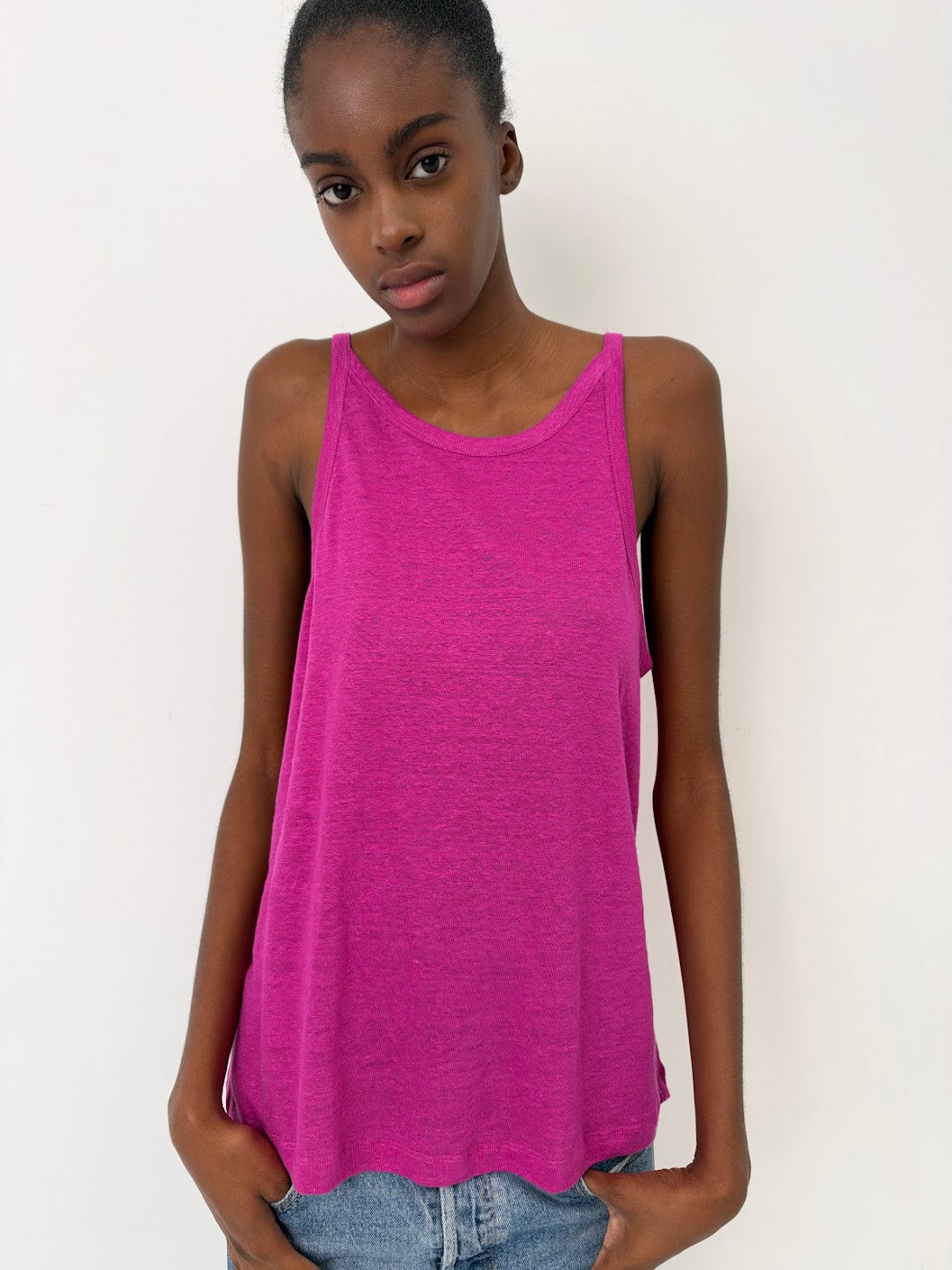 Linen Tank Top
