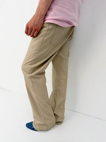 Beige Leather Pants thumbnail 2