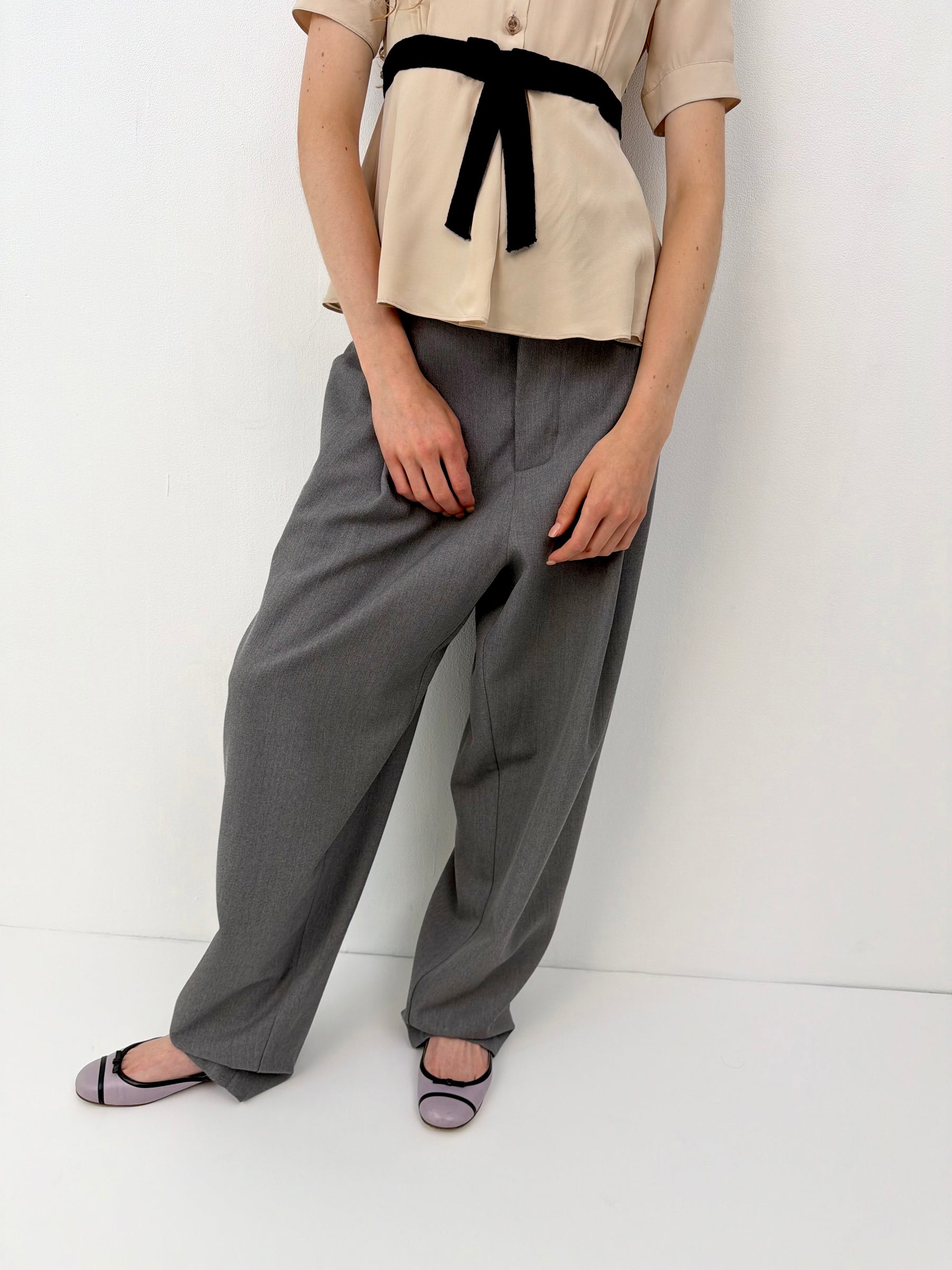 Wool Tailored Trousers