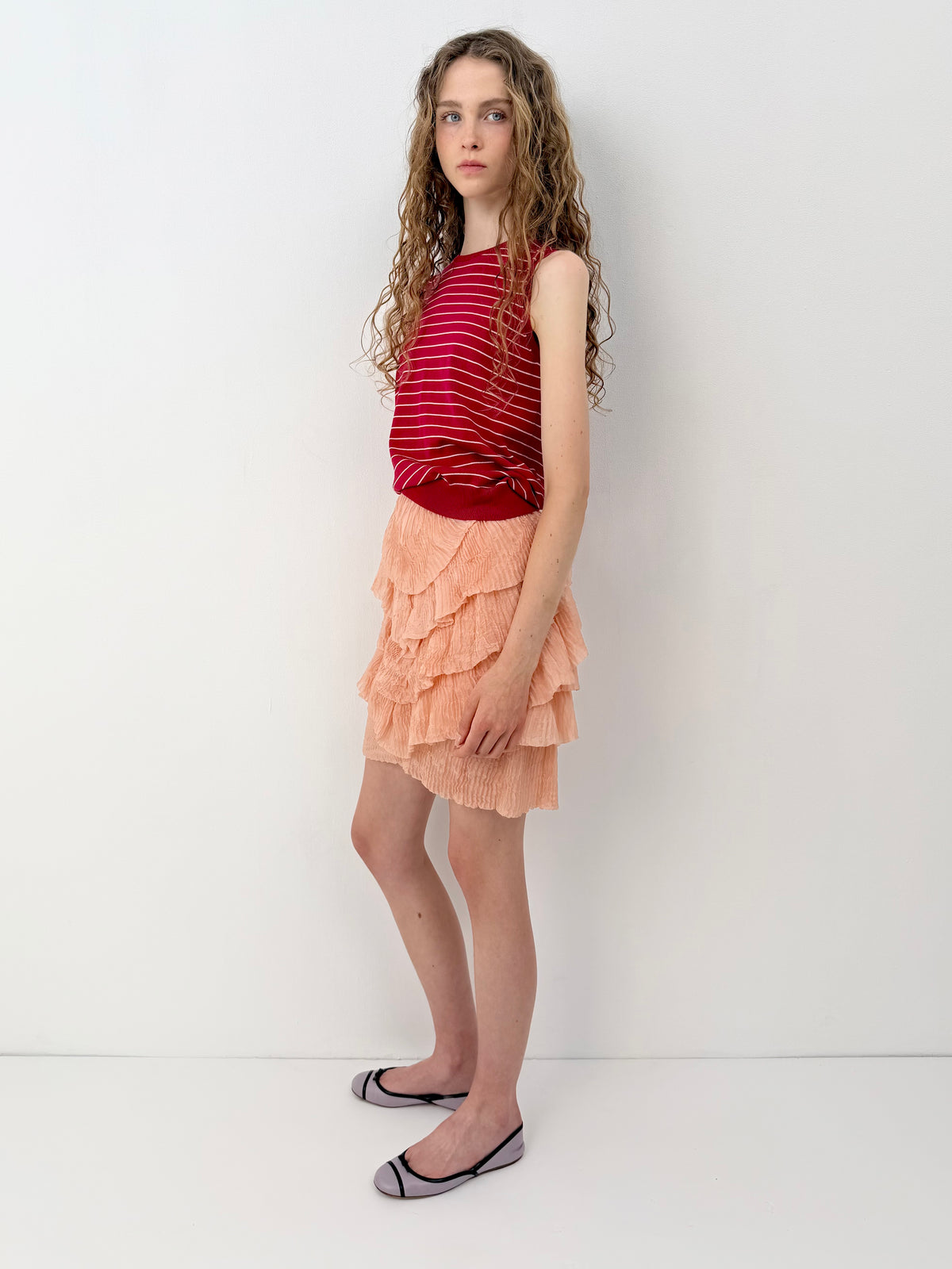 Chanel Silk Skirt