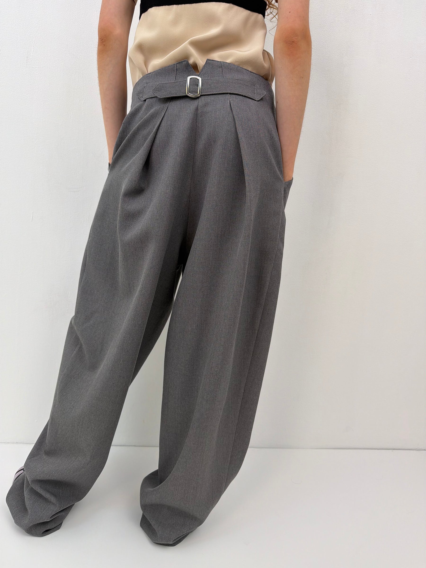 Wool Tailored Trousers