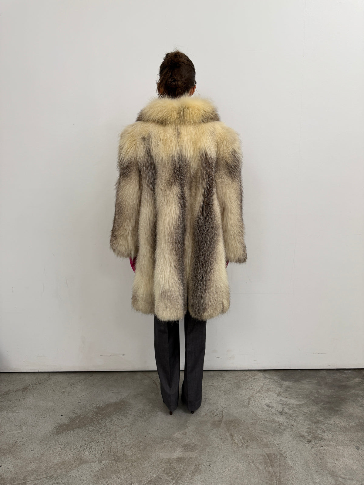 White Fox Fur Coat - additional