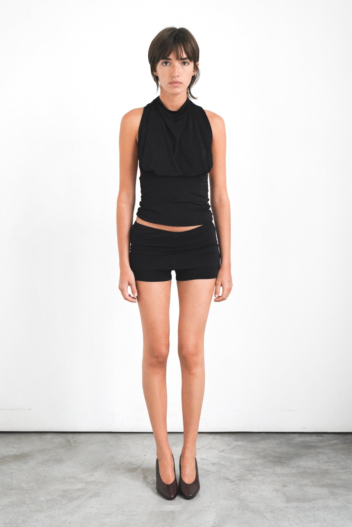 Backless Top - Black - additional