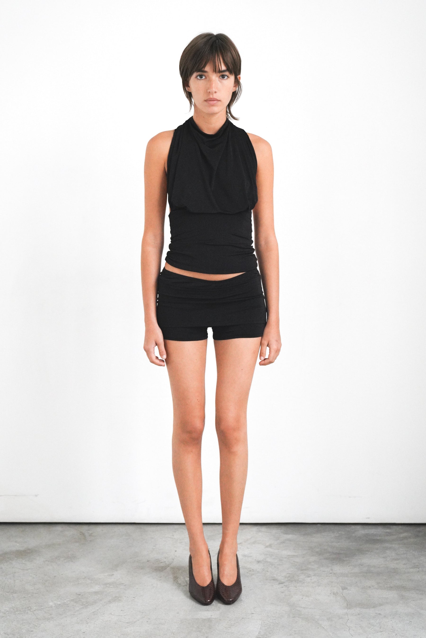 Backless Top - Black