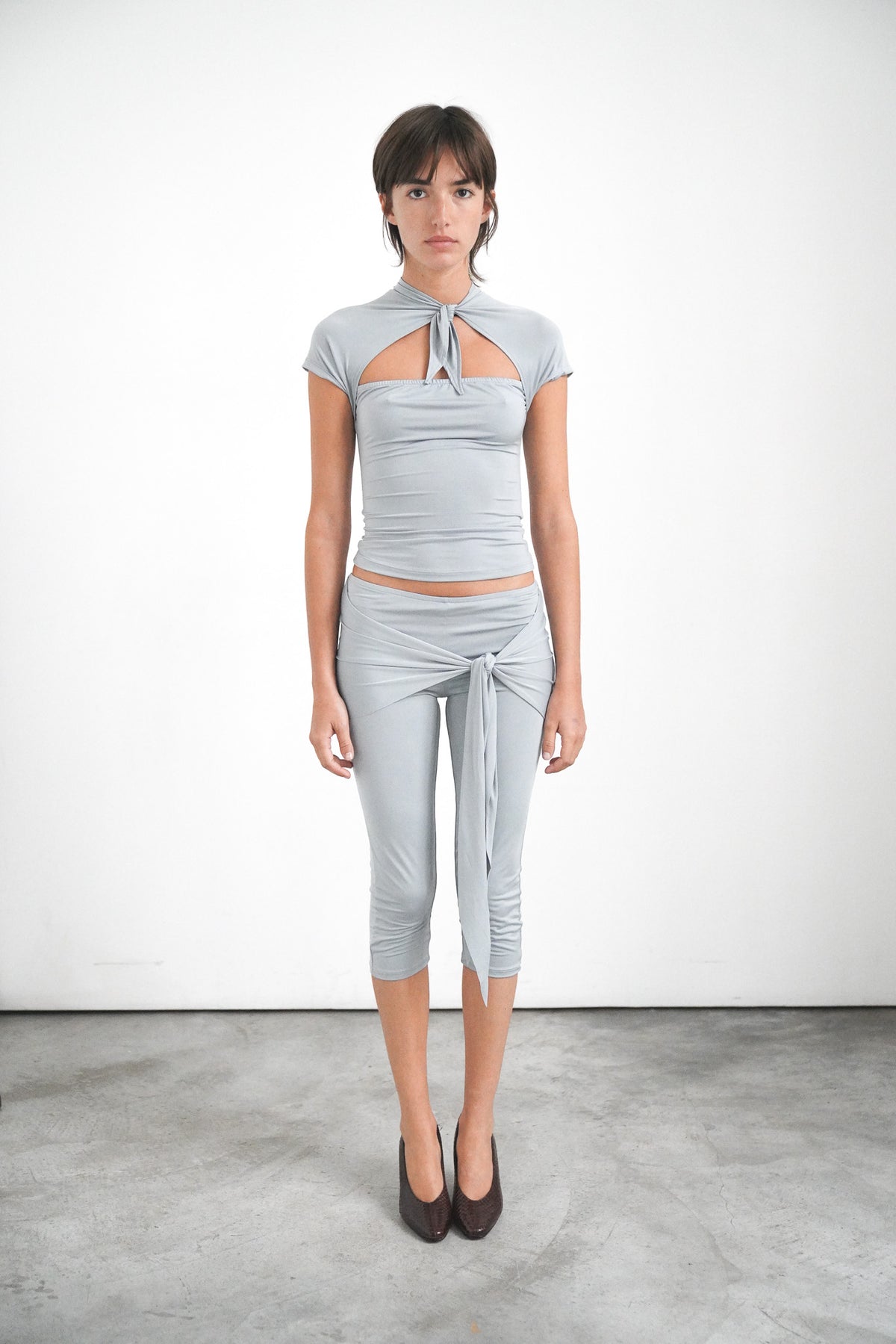 Capri Bow - Pearl Grey - additional