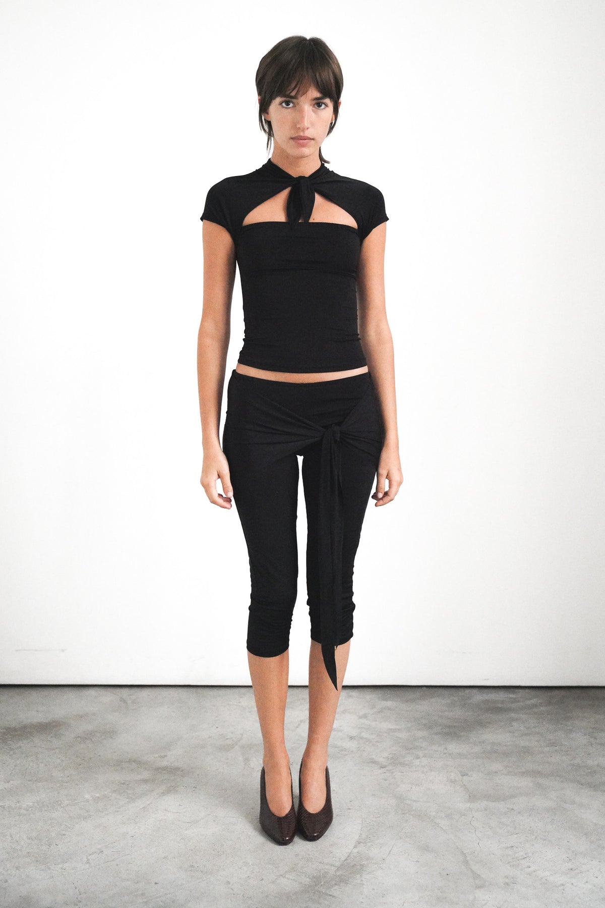 Capri Bow - Black - additional