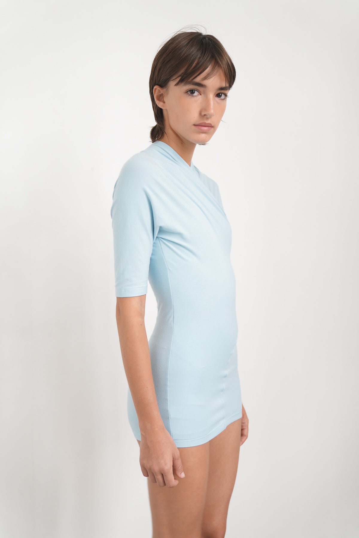 Drapée Dress - Blue - additional