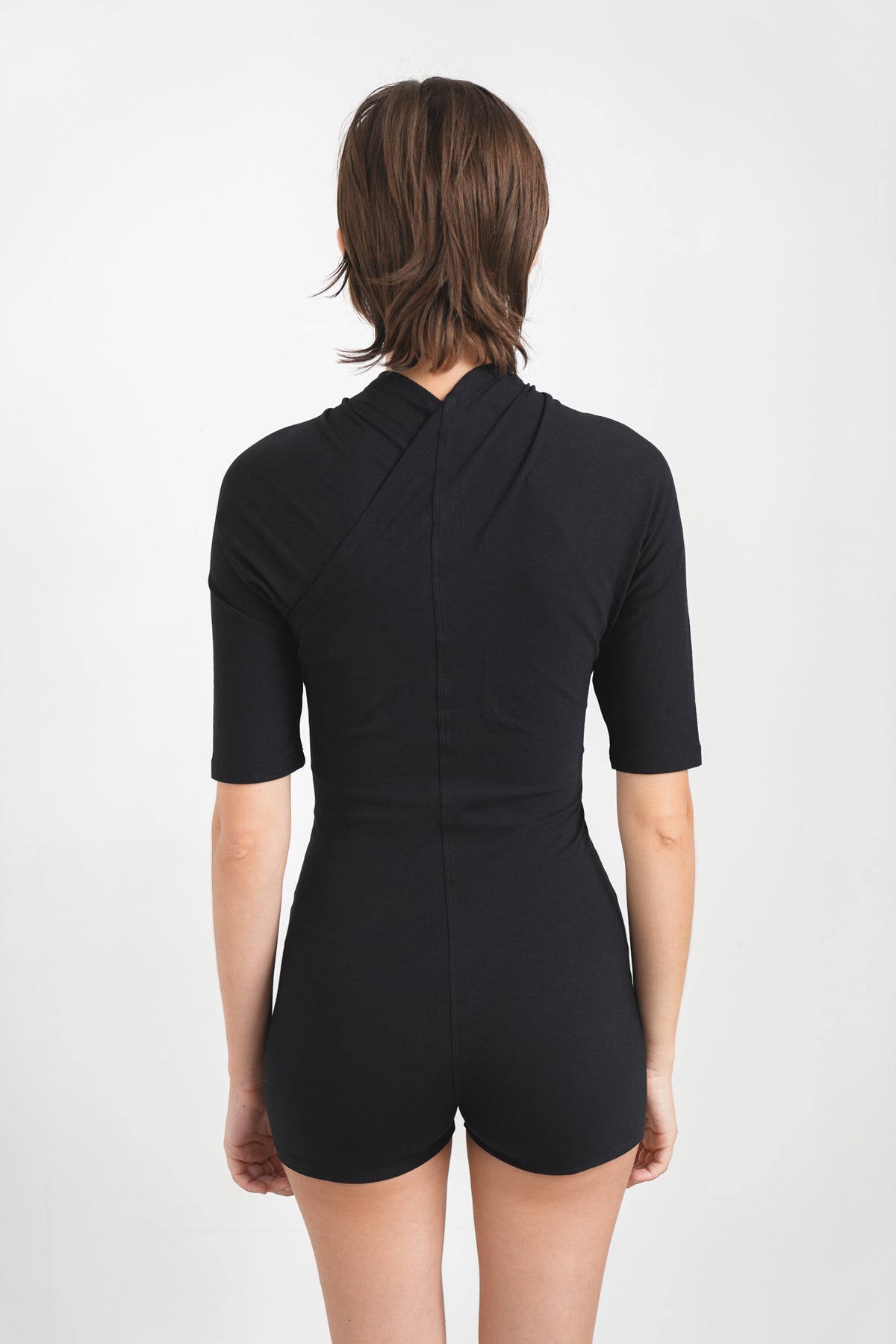 Drapée Dress - Black - additional