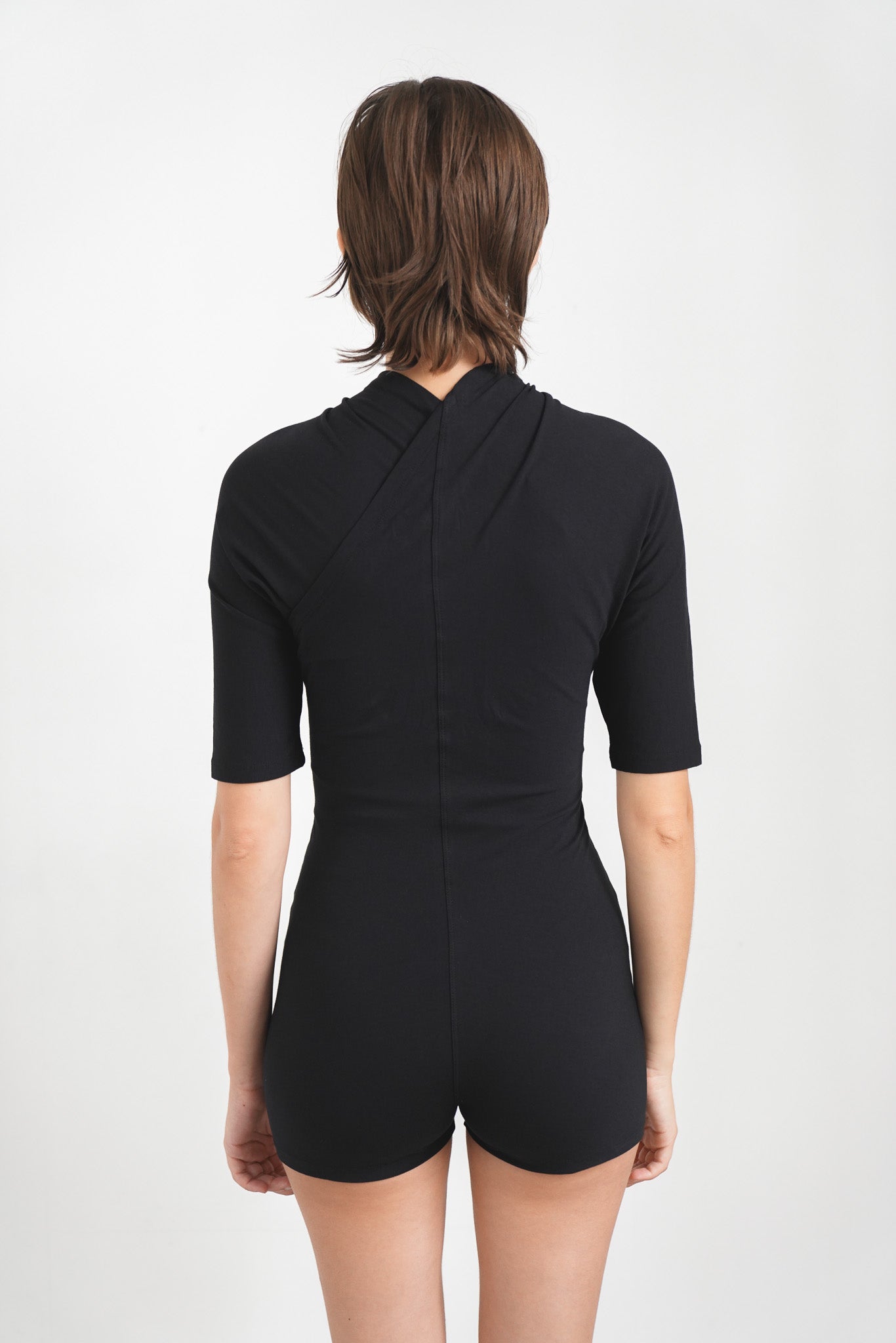 Drapée Dress - Black