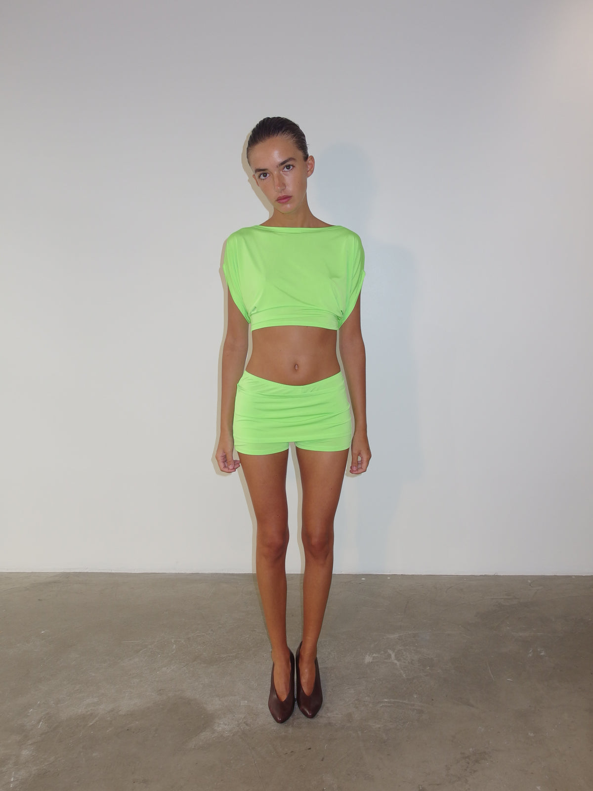 Davia Top - Apple Green - additional