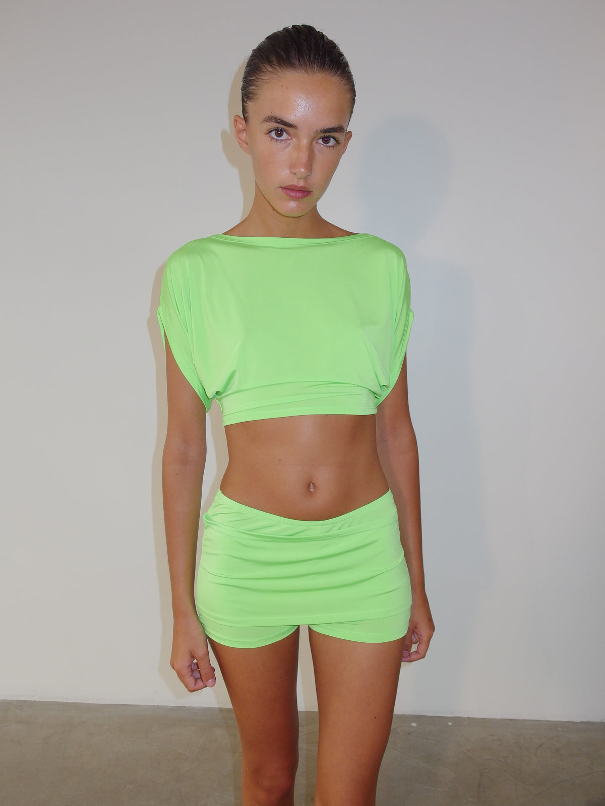 Davia Top - Apple Green - additional