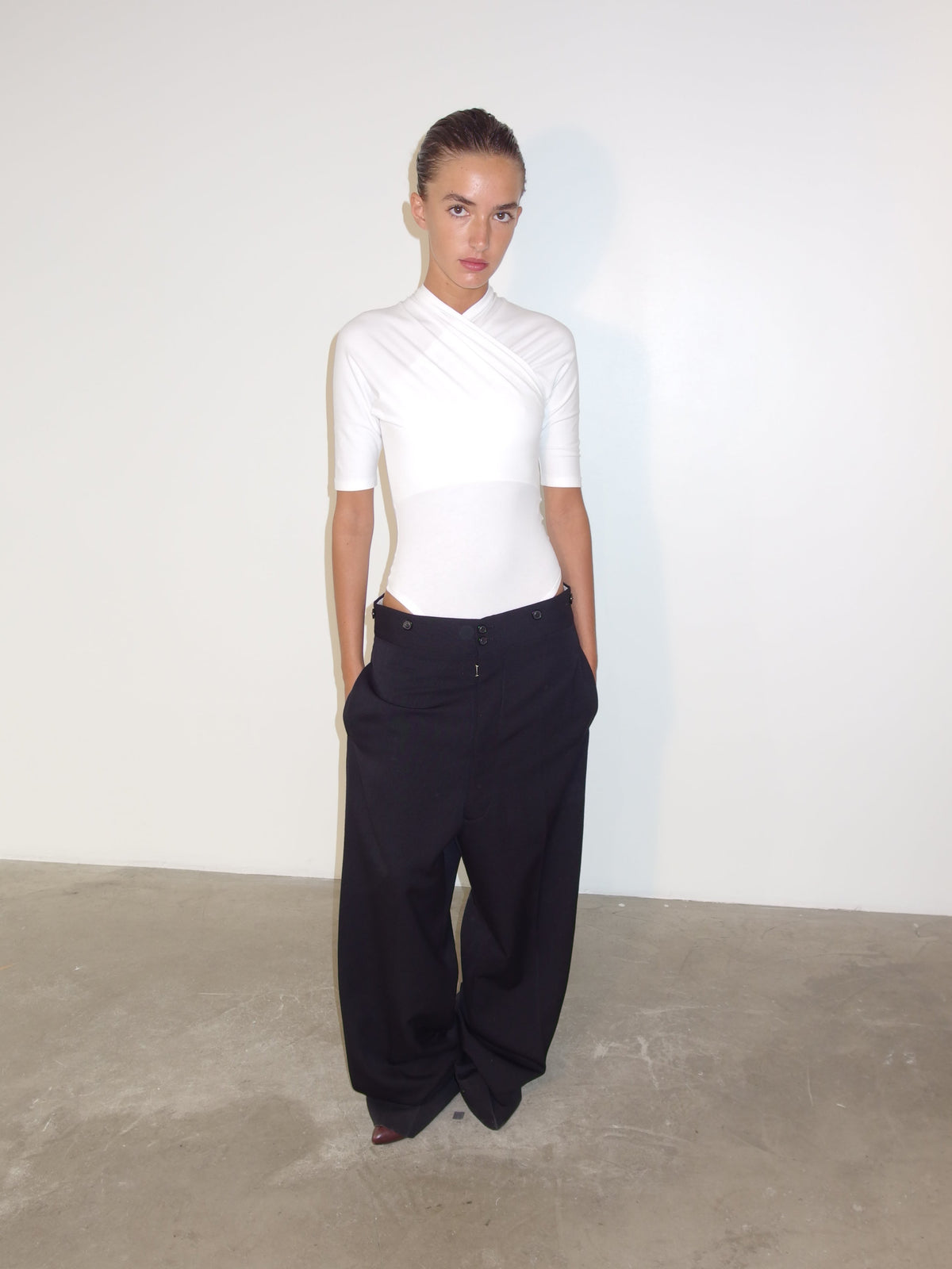 Drapé Body - White - additional
