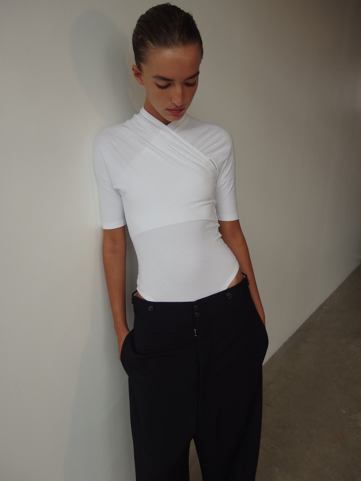 Drapé Body - White - additional