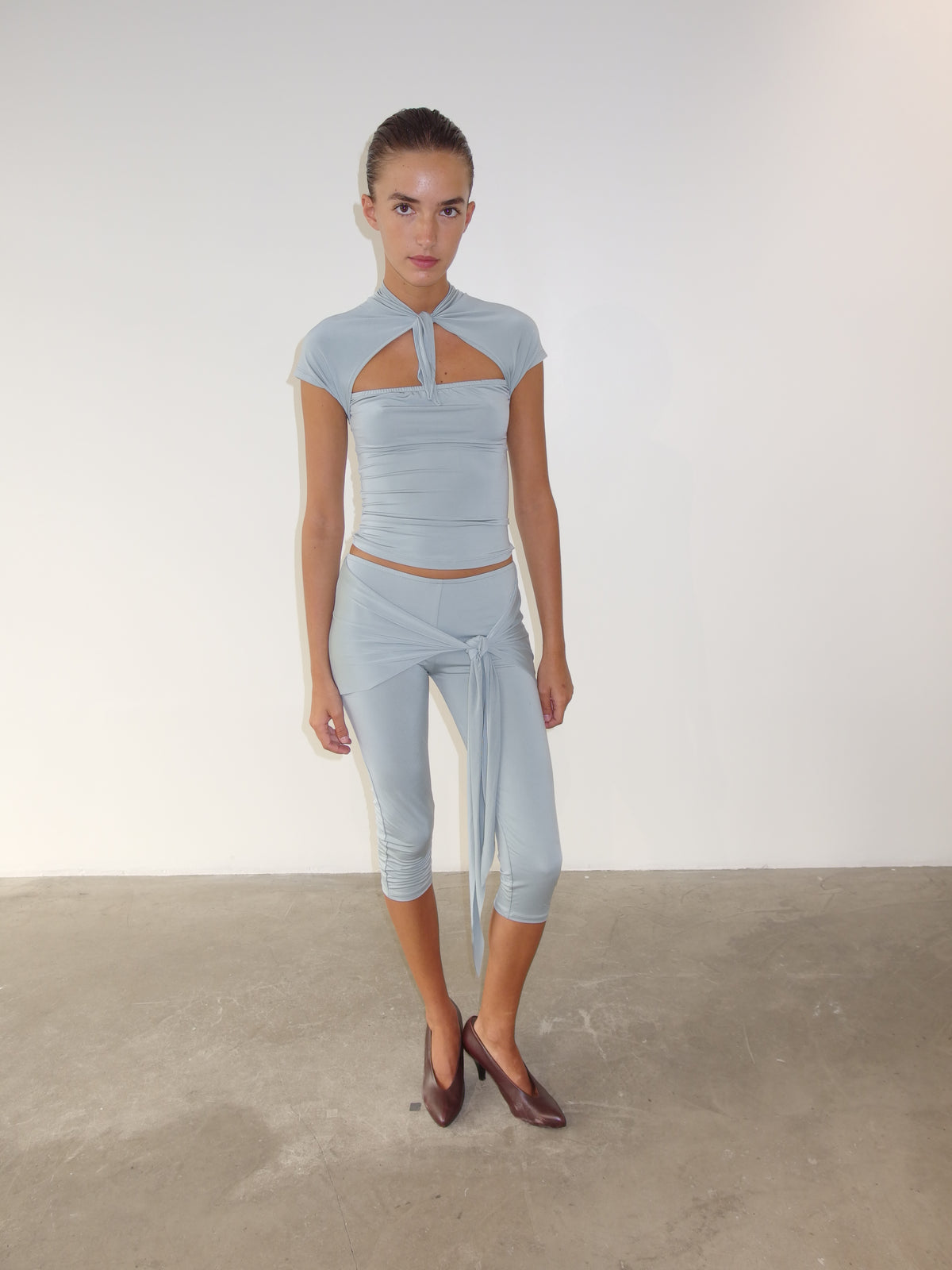 Capri Bow - Pearl Grey - additional