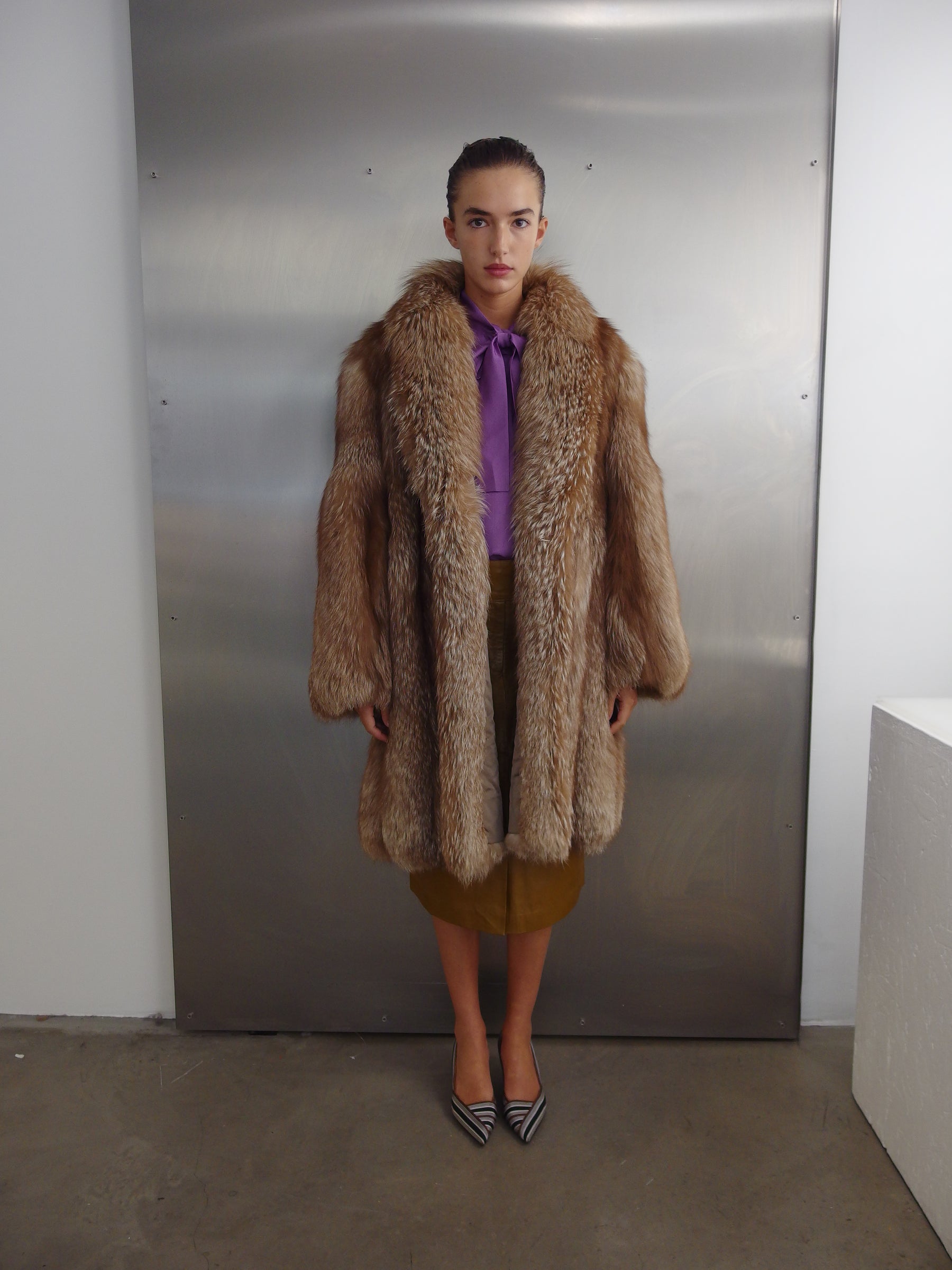 Fur coat