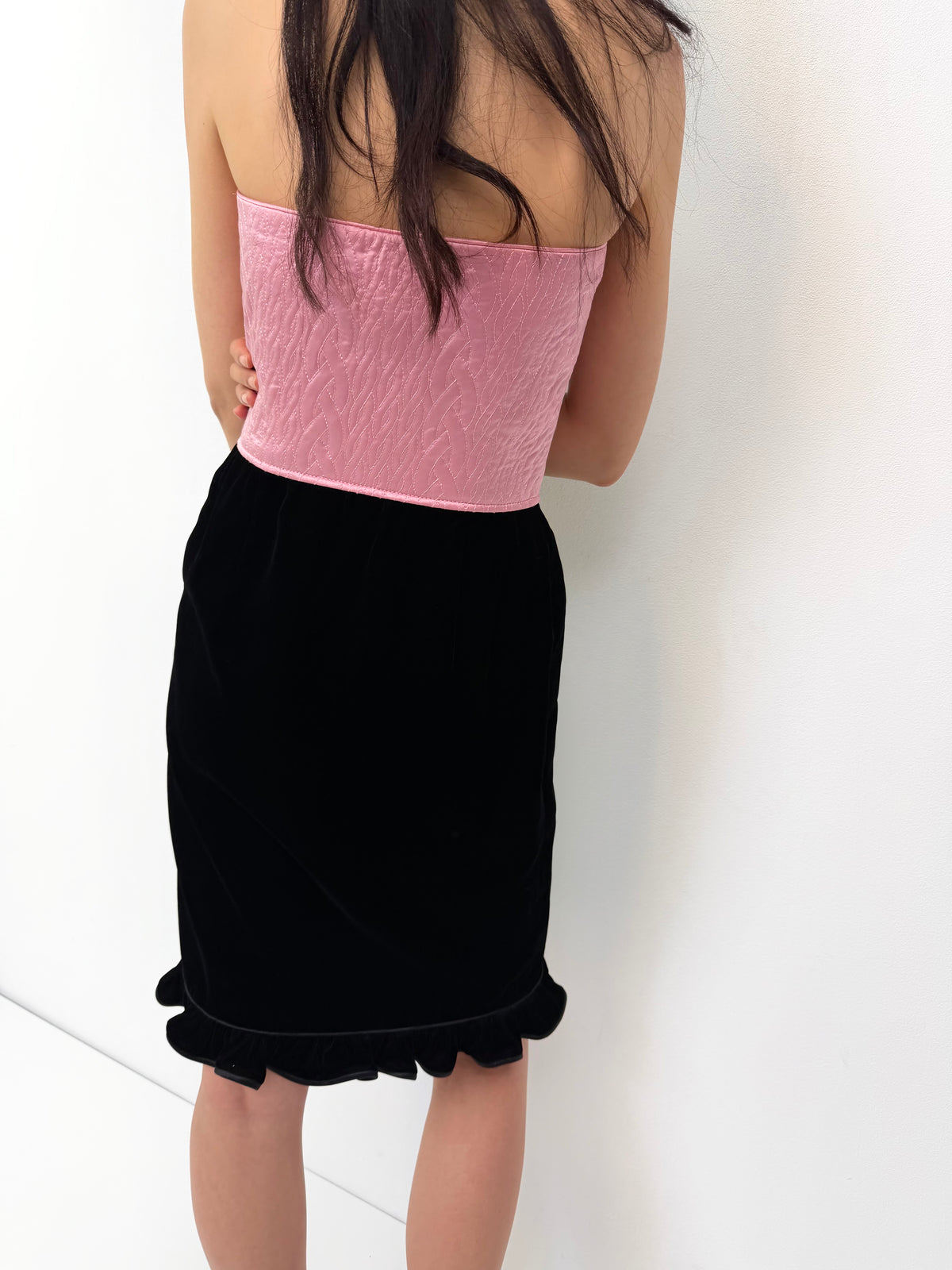 Velvet And Silk Dress - Valentino