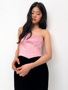 Velvet And Silk Dress - Valentino thumbnail 2