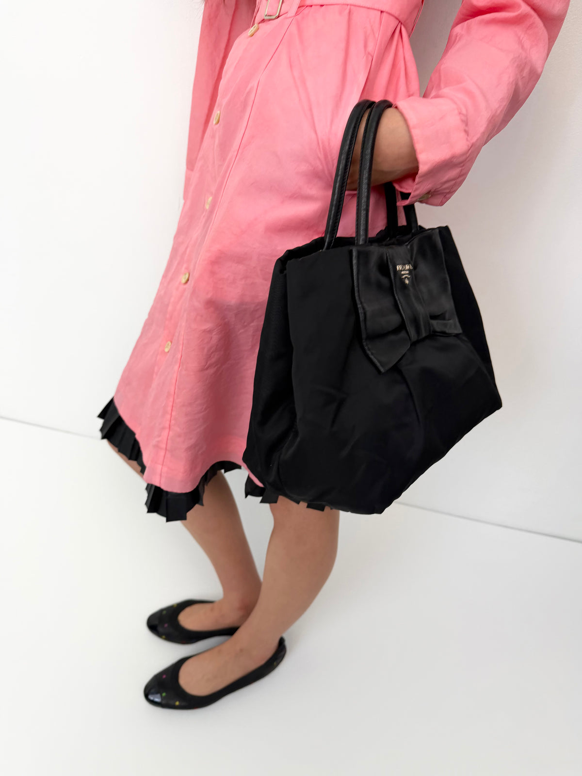 Comme des Garçons Pink Trench Coat