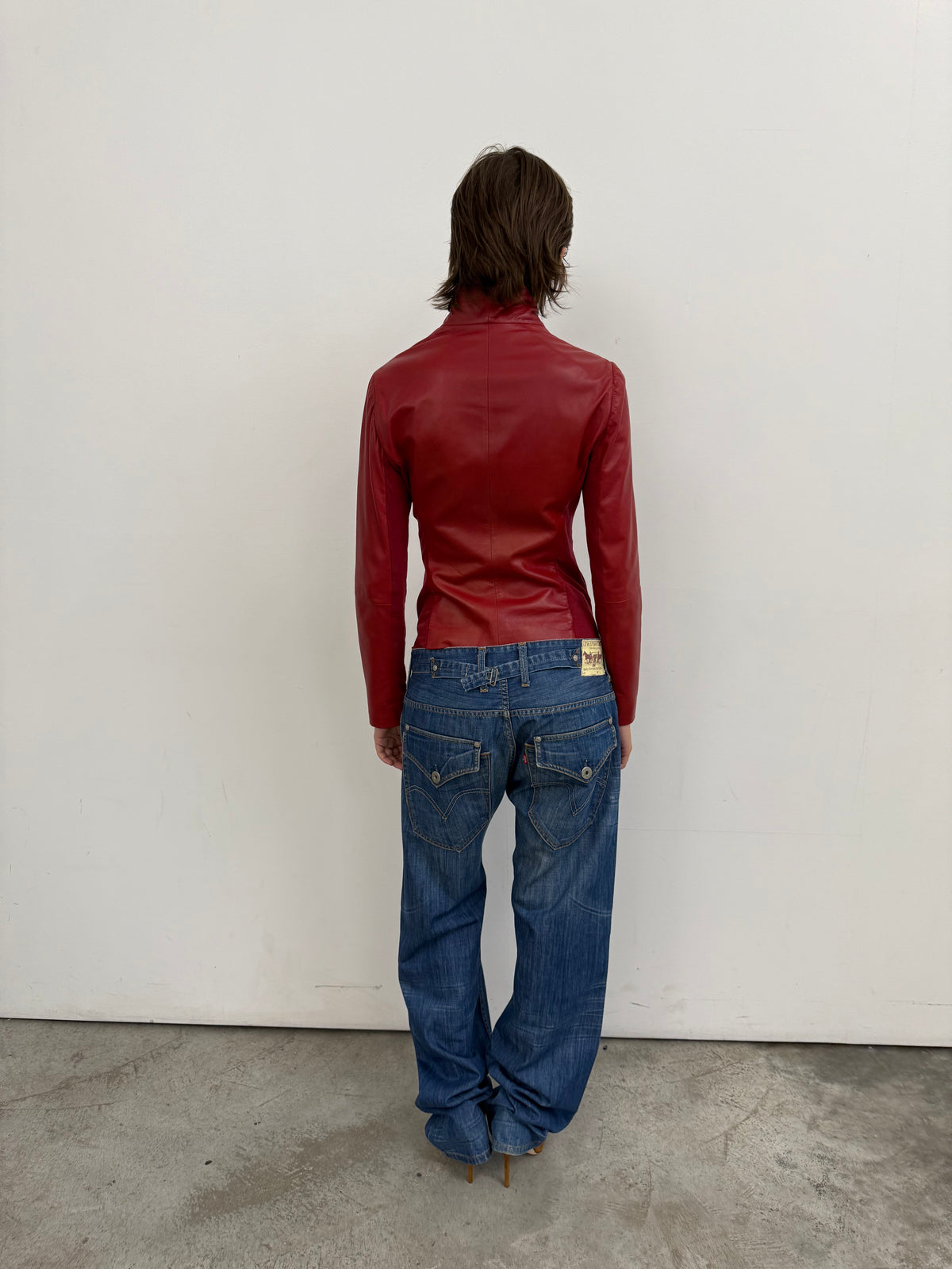 Leather jacket - Armani - additional