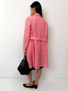 Comme des Garçons Pink Trench Coat thumbnail 6