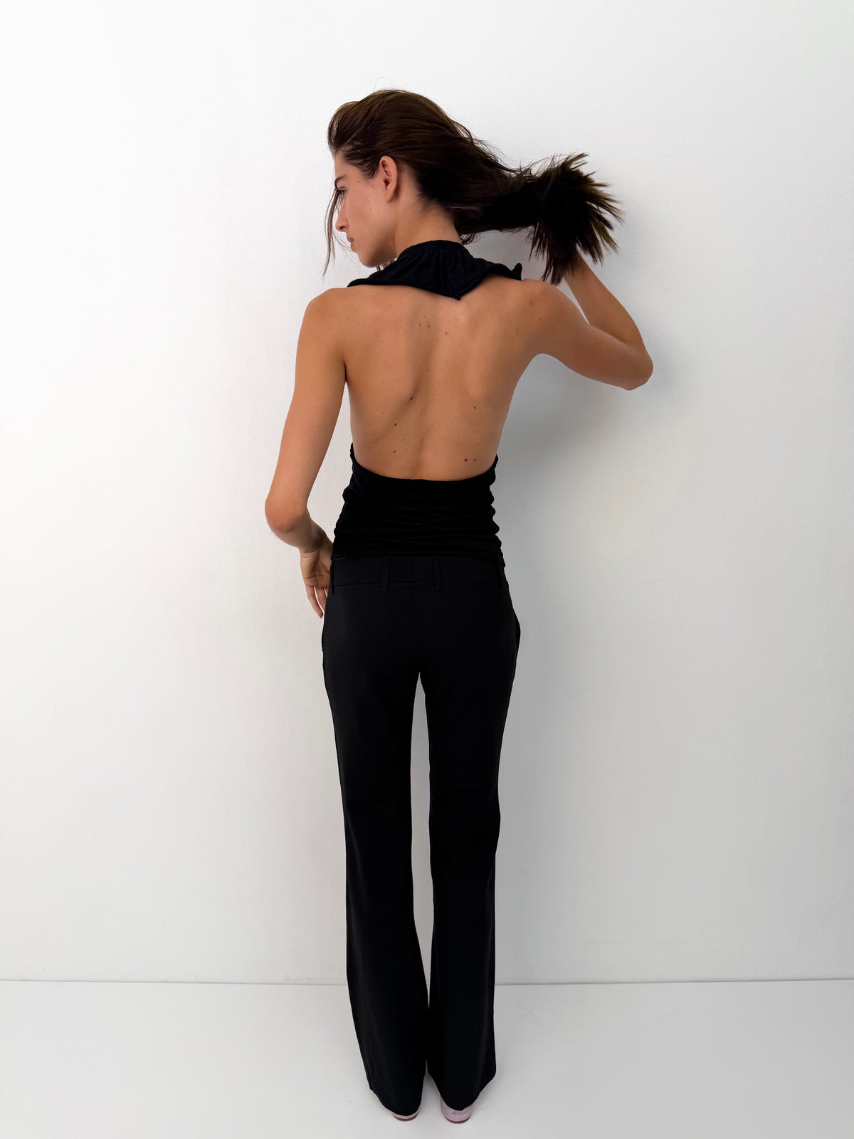 Linen Button Top