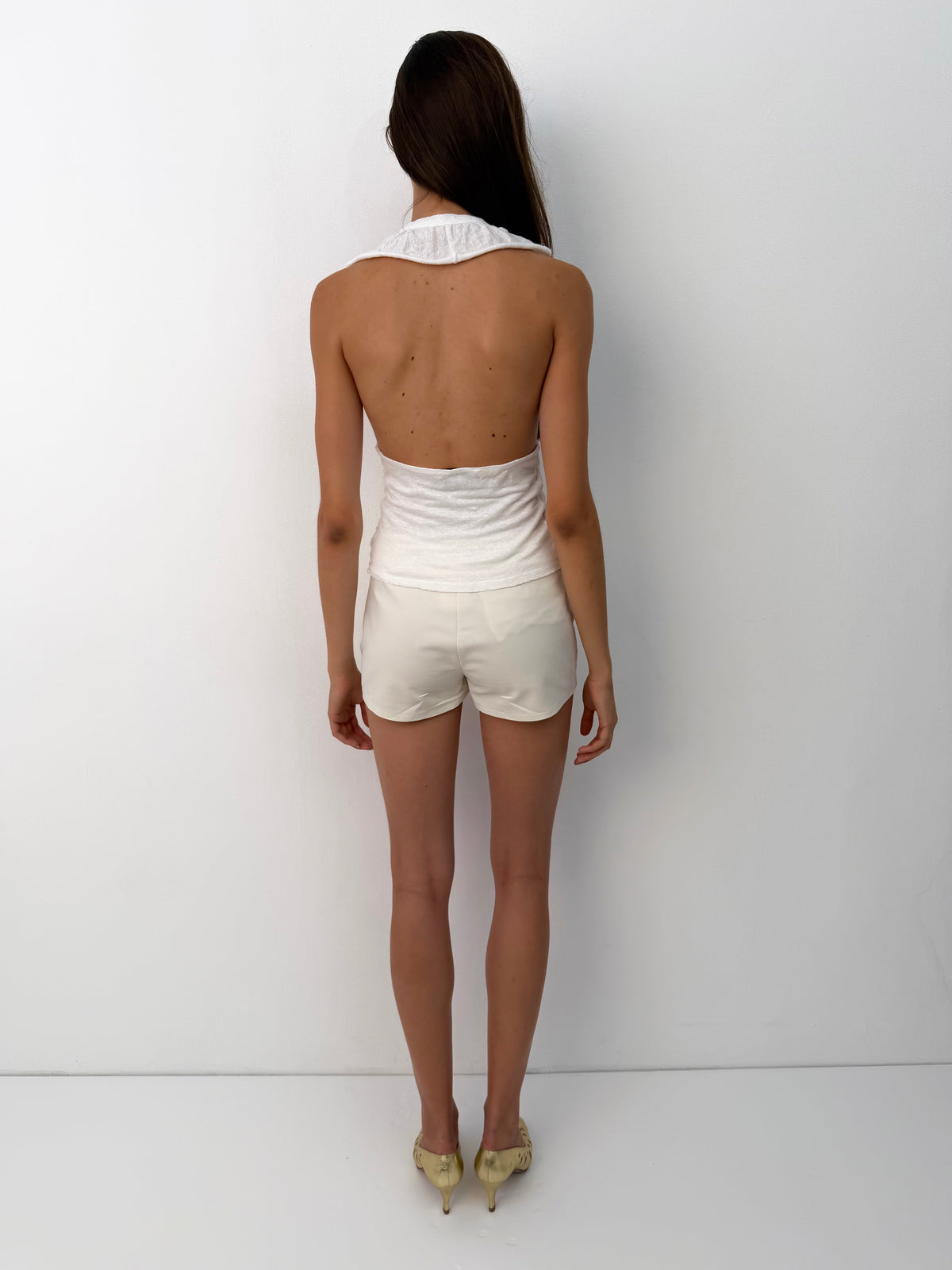 Linen Button Top