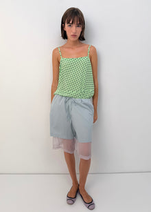 Silk & Cotton Layered Shorts thumbnail 1