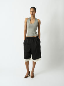 Silk Double Layered Shorts thumbnail 2