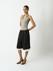 Silk Double Layered Shorts thumbnail 4
