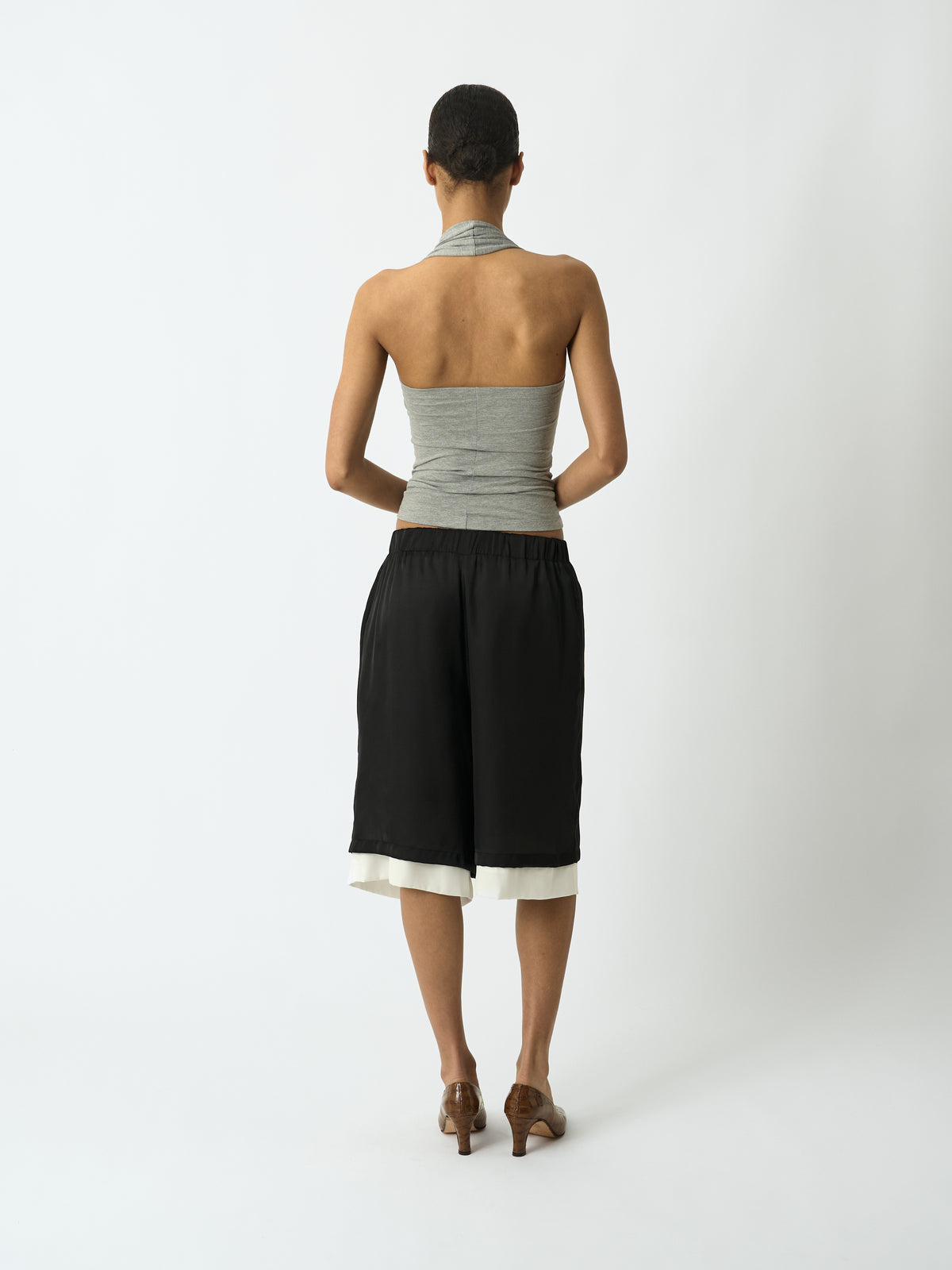Silk Double Layered Shorts - additional