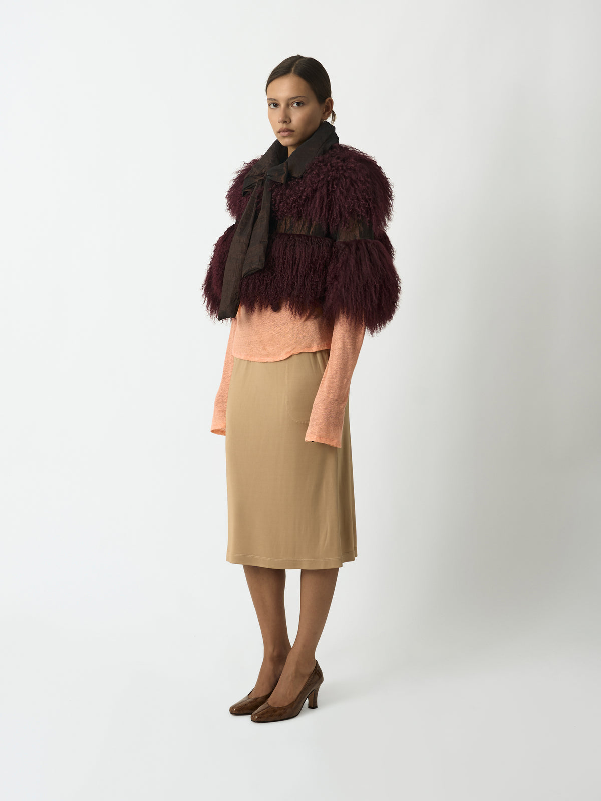 Mongolian Fur Cape - additional