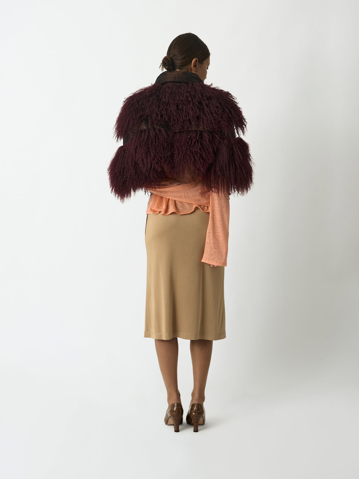 Mongolian Fur Cape - additional