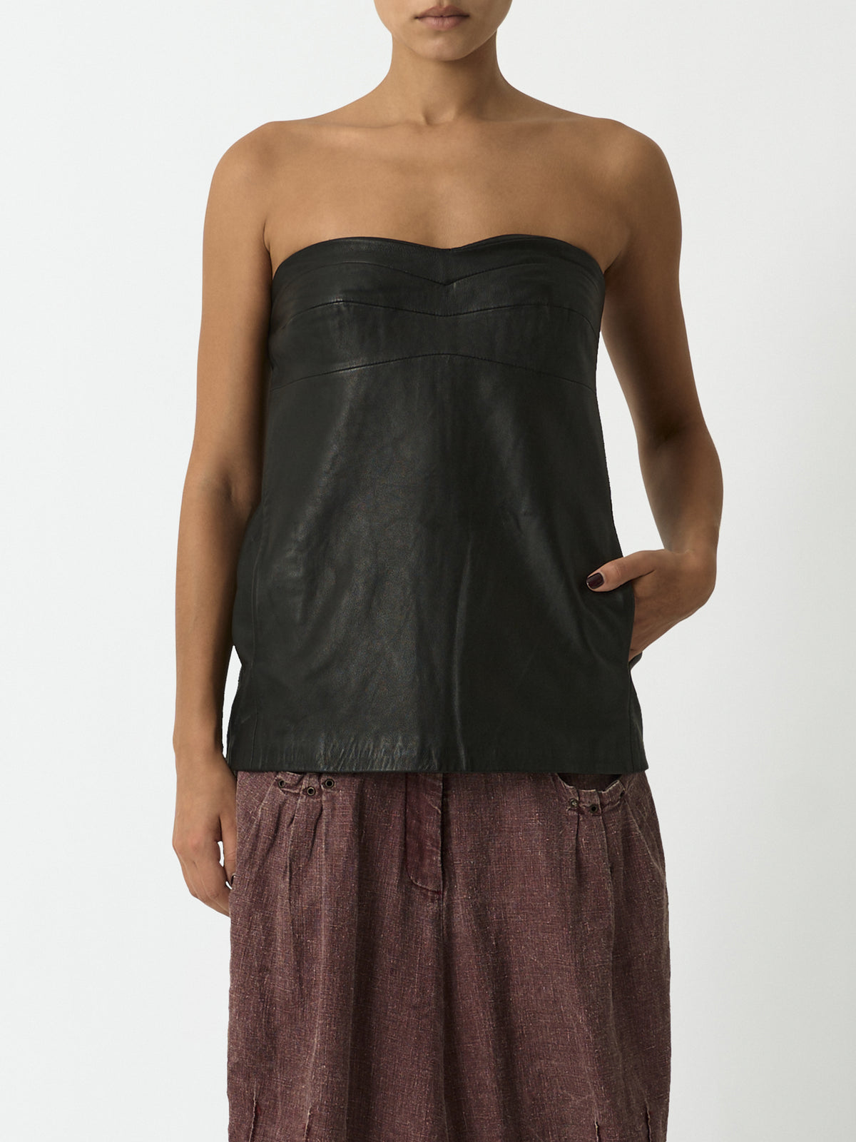Leather Top - additional
