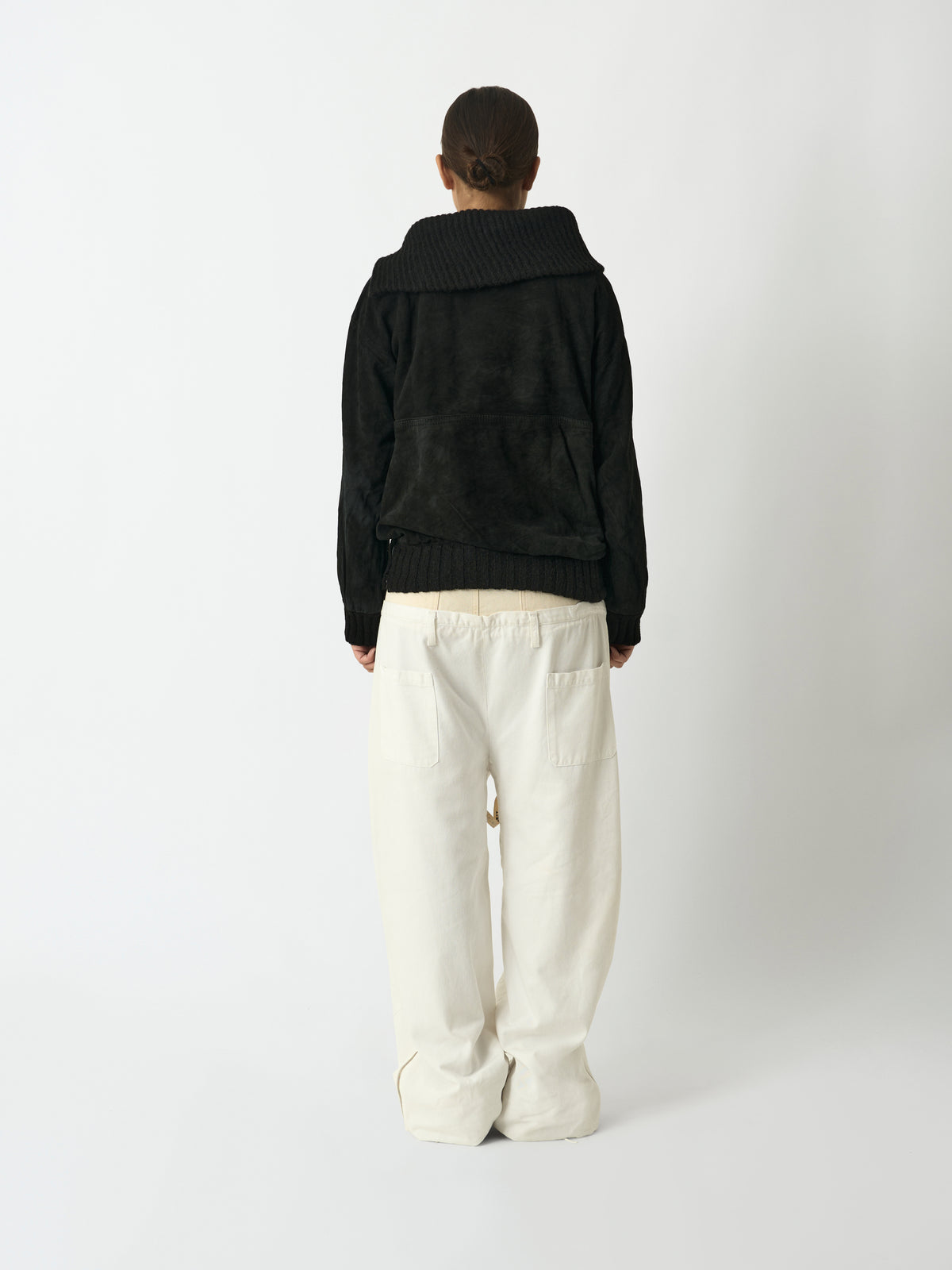 Wool and Suede Sweater - Prada - additional