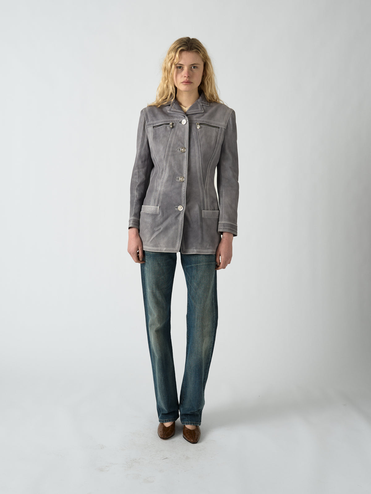 Leather Jacket - Versace - additional