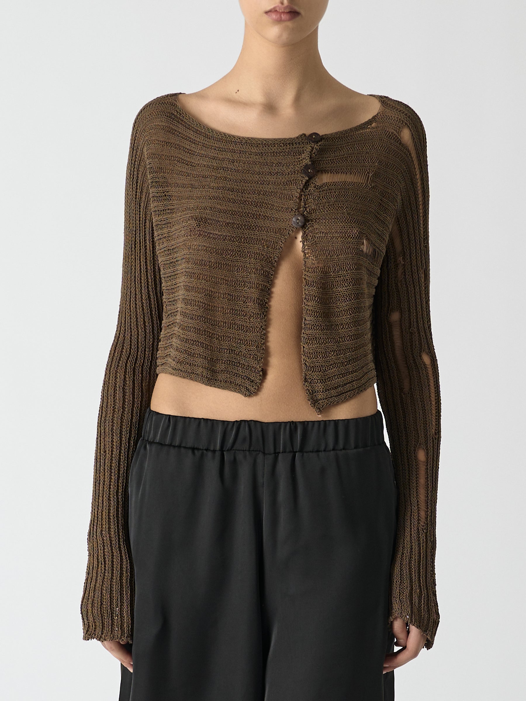 Linen Top - Sarah Pacini