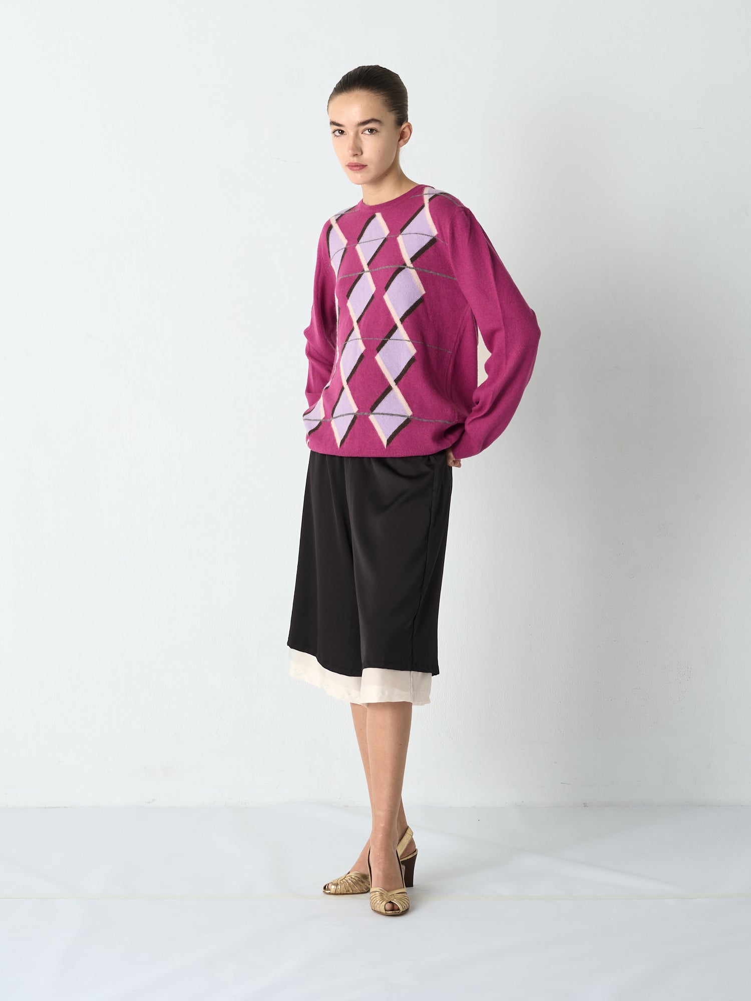 Silk Double Layered Shorts - NUOVO