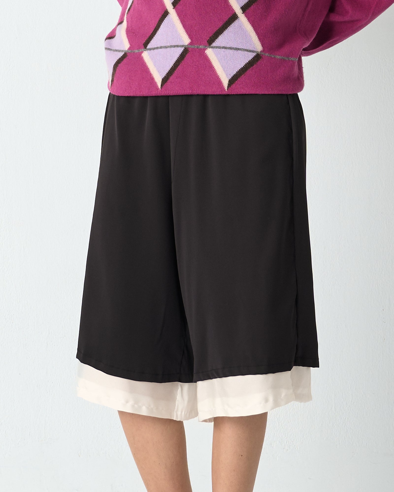 Silk Double Layered Shorts - NUOVO