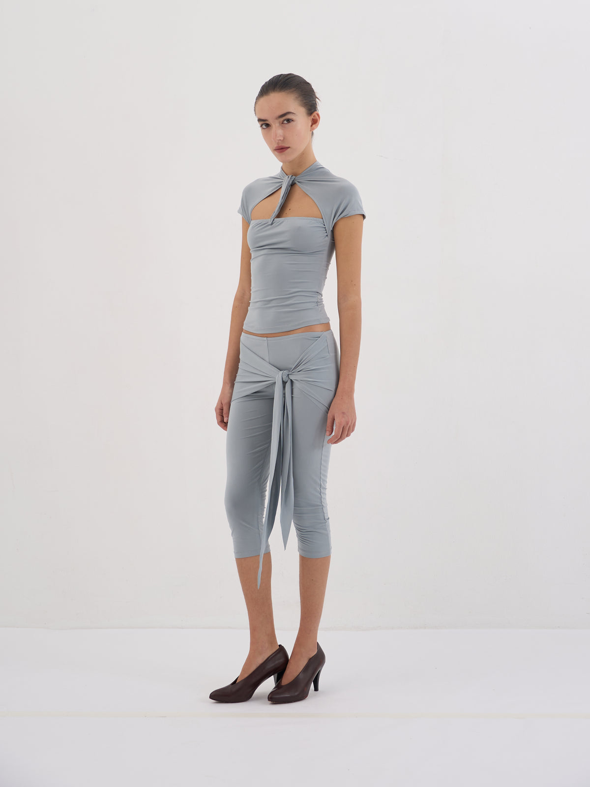 Capri Bow - Pearl Grey - additional