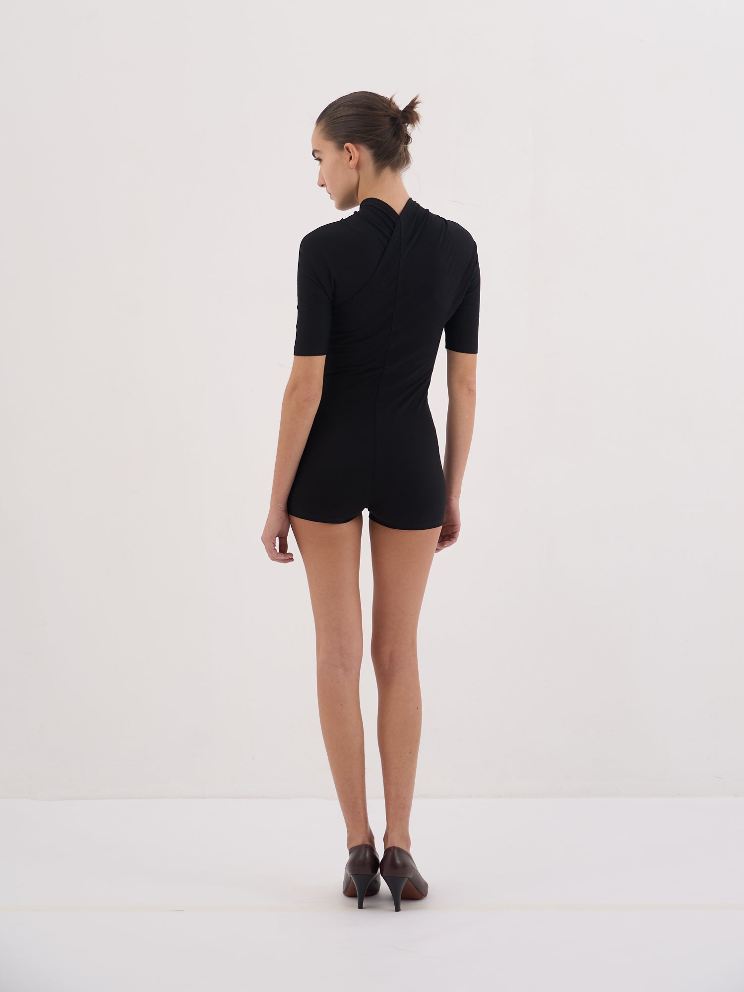 Drapée Dress - Black