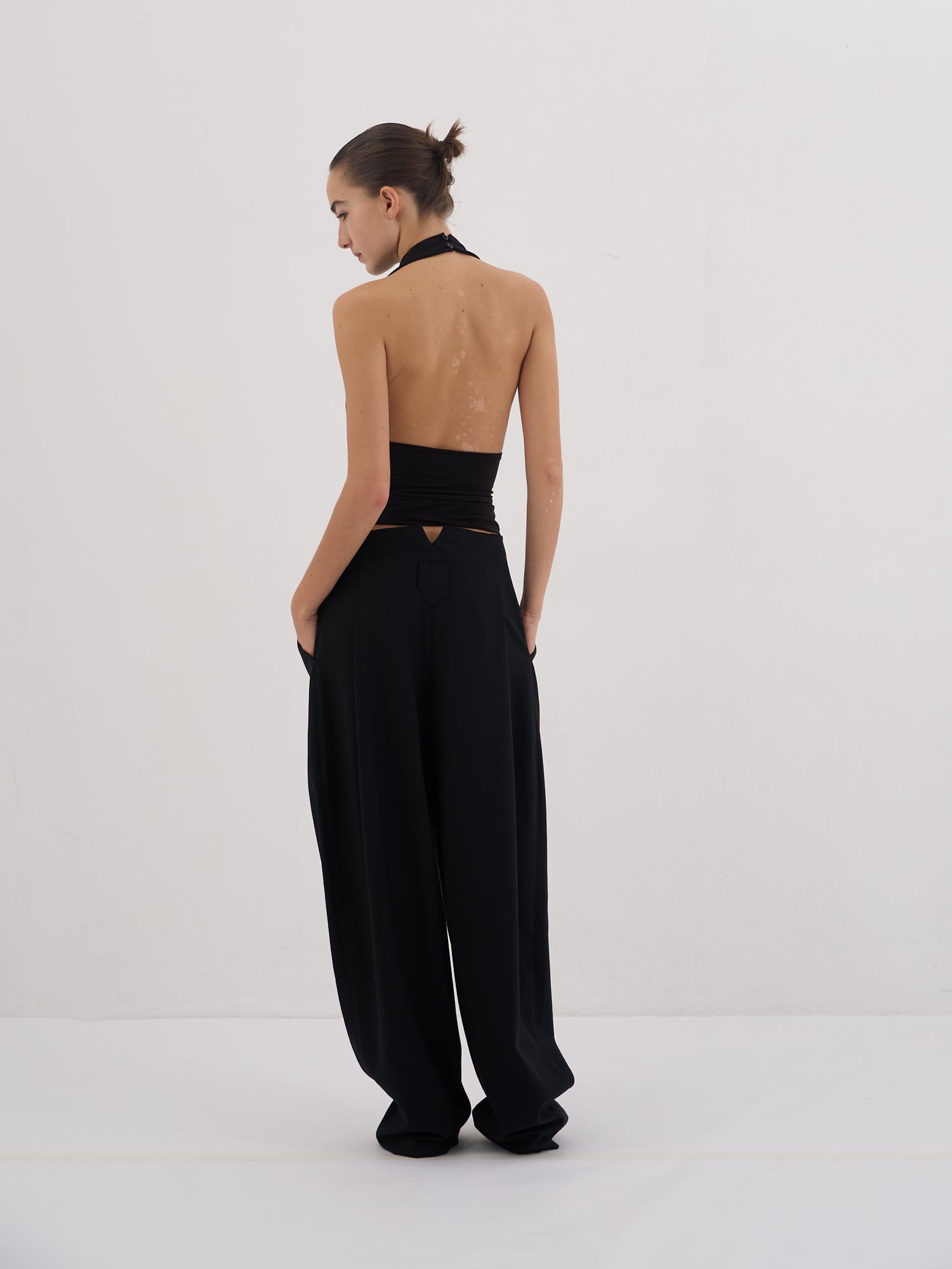 Backless Top - Black
