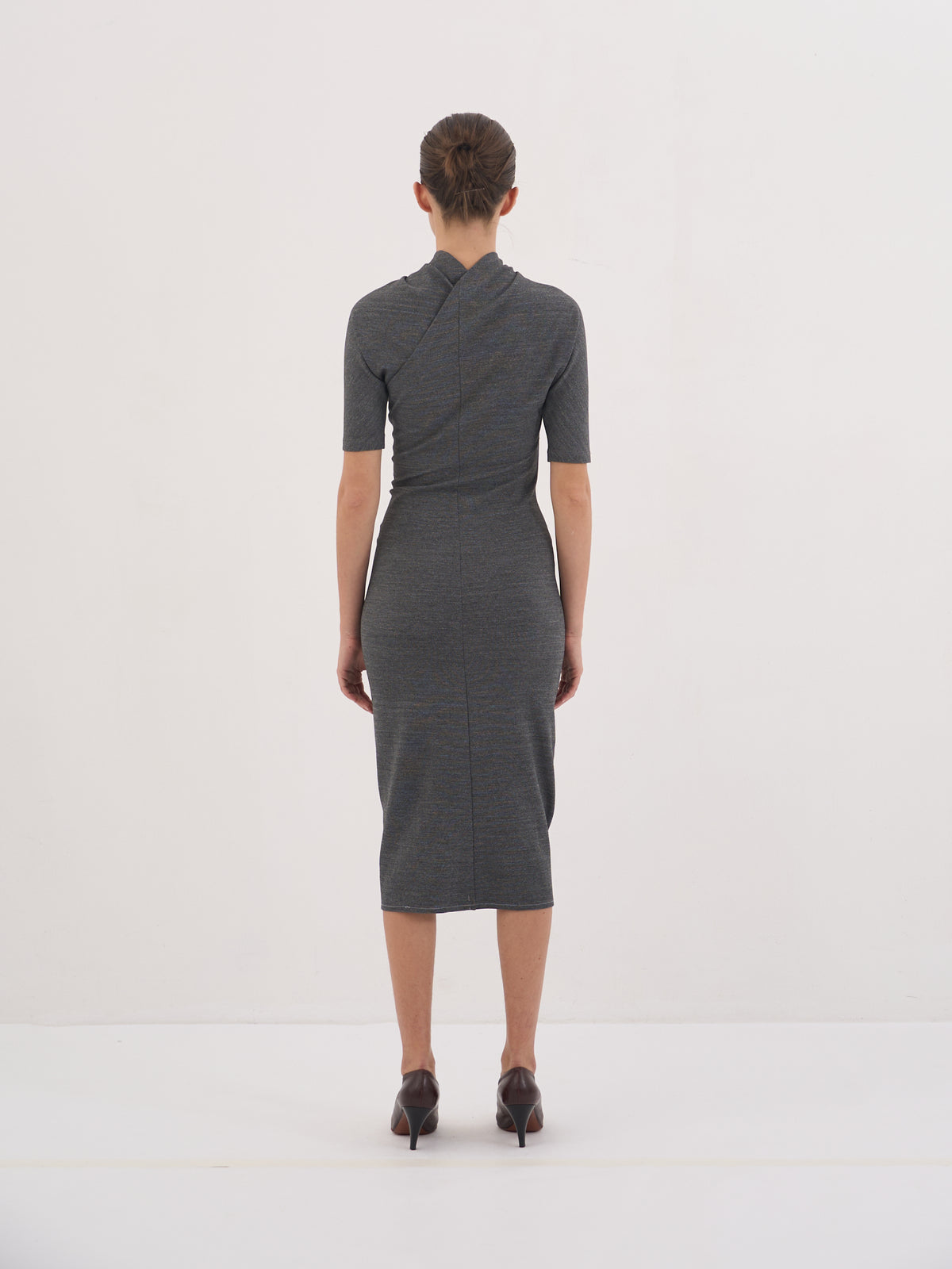 Long Drapée Dress - NUOVO Upcycled - additional