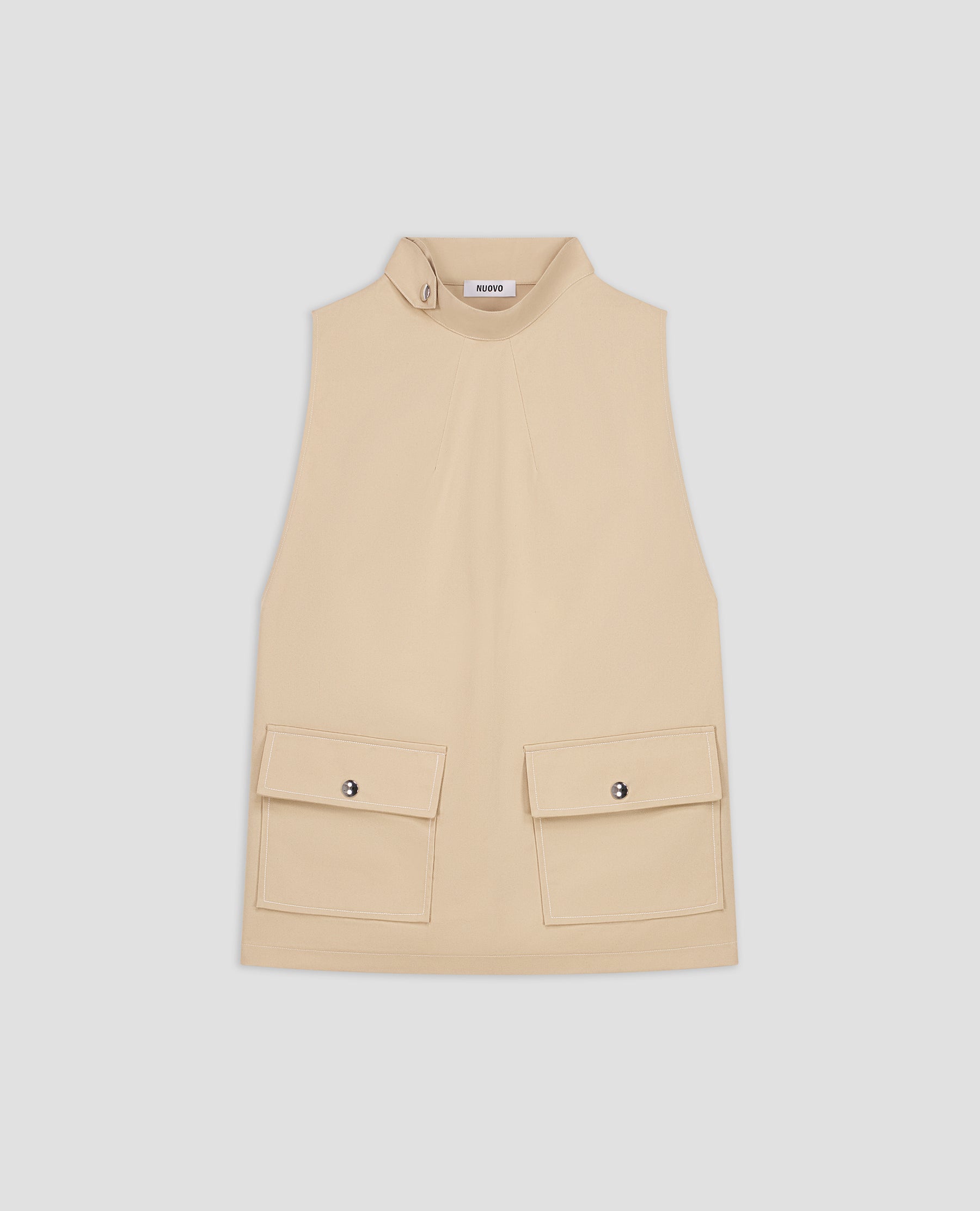 Gabardine Top