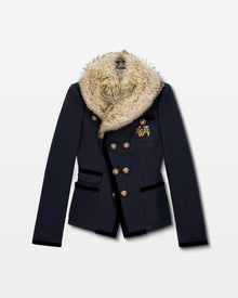 Balenciaga Fur Collar Blazer thumbnail 2